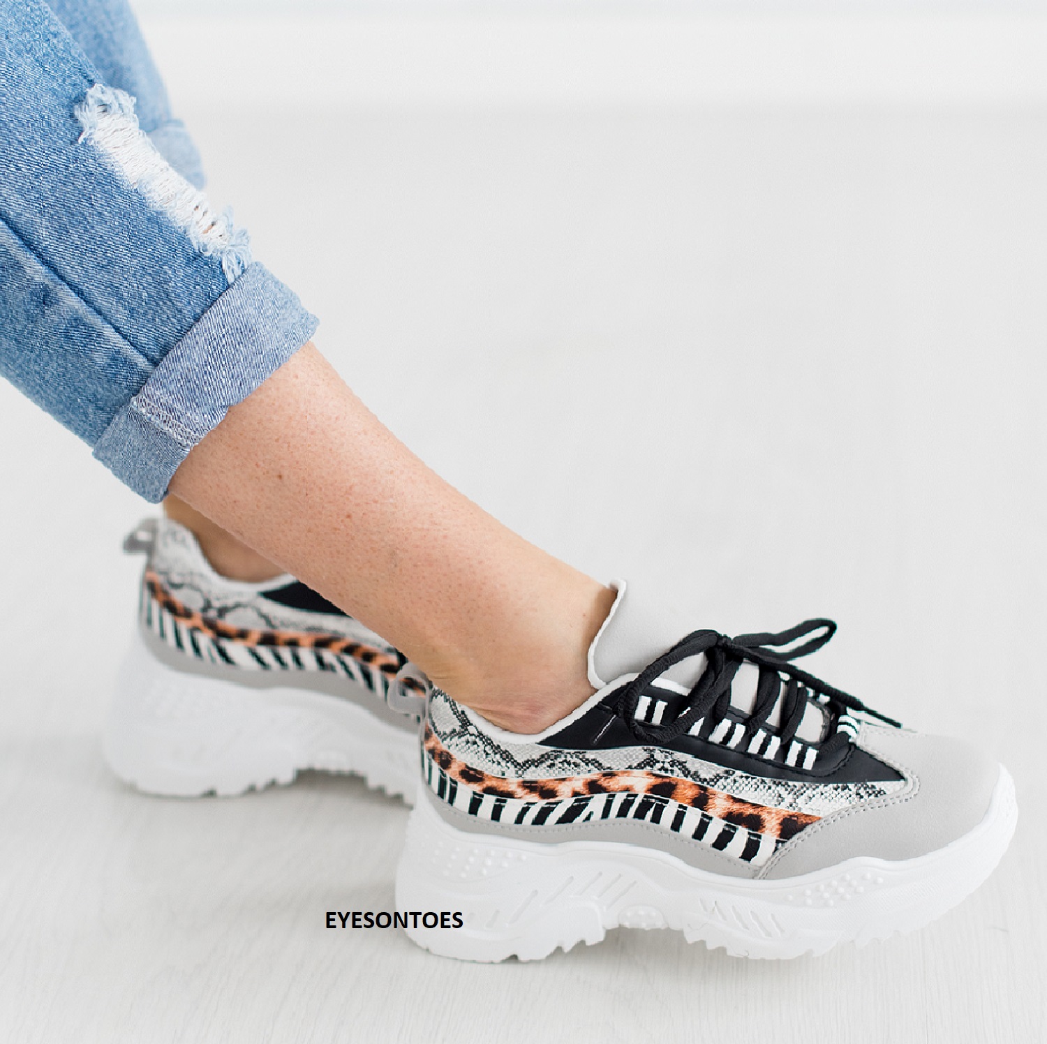 womens fashion chunky trainers